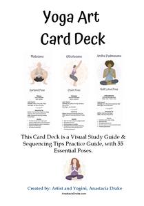 Yoga Art Card Deck now available on Amazon